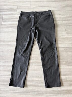 Novamen Black Waxed  Slim Pants (38x32)